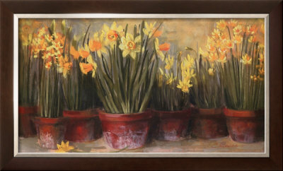 Janine's Daffodils Framed Print Janine's Daffodils Framed Print