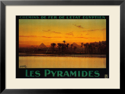 Pyramides Framed Print Pyramides Framed Print