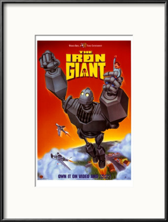 Iron Giant Framed Print Iron Giant Framed Print