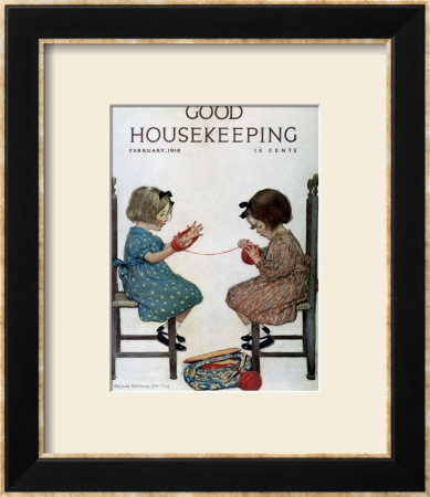 Good Housekeeping, February 1918 Framed Print Good Housekeeping, February 1918 Framed Print