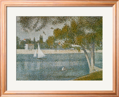 Banks of Seine Framed Print Banks of Seine Framed Print