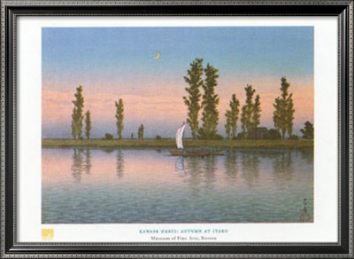 Autumn at Itako Framed Print Autumn at Itako Framed Print
