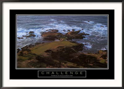 Challenge: Golf Framed Print Challenge: Golf Framed Print