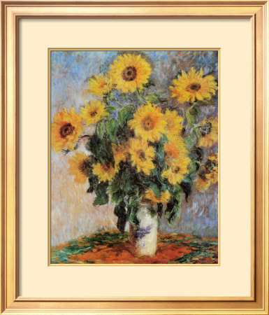 Sunflowers, c.1881 Framed Print Sunflowers, c.1881 Framed Print