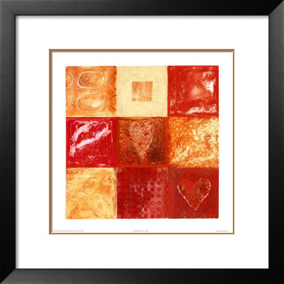 Heart Abstract II Framed Print Heart Abstract II Framed Print