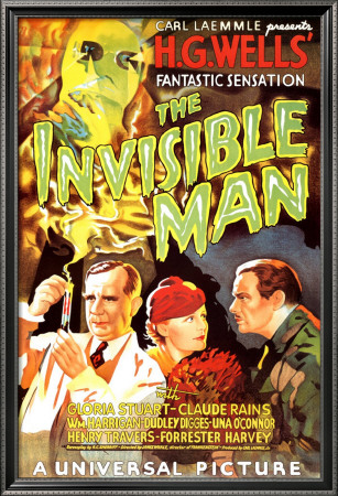 The Invisible Man Framed Print The Invisible Man Framed Print