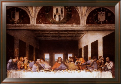 Last Supper Framed Print Last Supper Framed Print