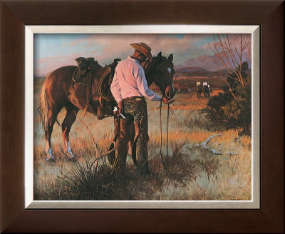 Sharing an Apple Framed Print Sharing an Apple Framed Print