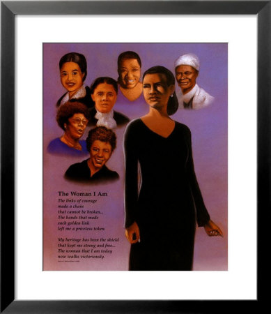 The Woman I Am Framed Print The Woman I Am Framed Print