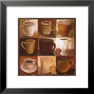 Coffee Cups II Framed Print Coffee Cups II Framed Print