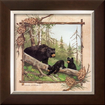 Black Bears IV Framed Print Black Bears IV Framed Print