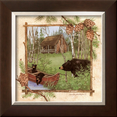 Black Bears I Framed Print Black Bears I Framed Print