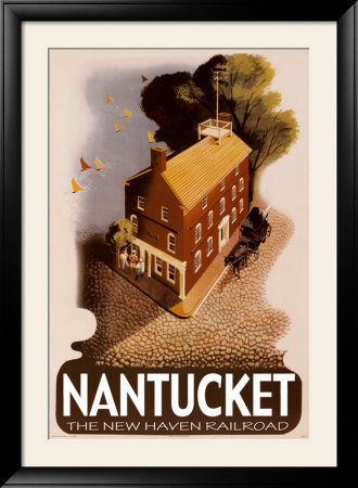 Nantucket Framed Poster Nantucket Framed Poster