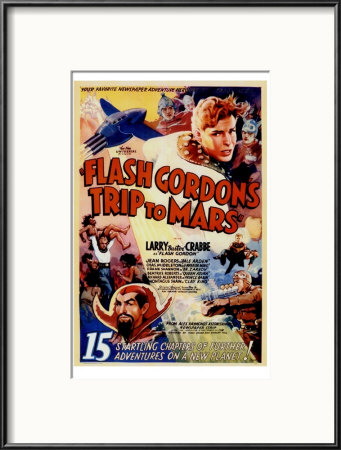 Flash Gordon's Trip to Mars Framed Print Flash Gordon's Trip to Mars Framed Print