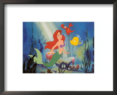 Ariel, Listen to Me Framed Print