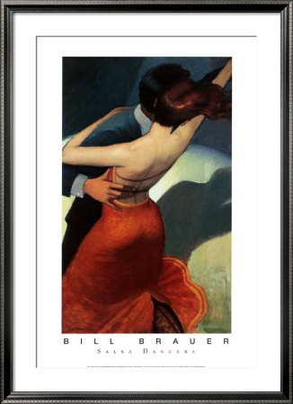 Salsa Dancers Framed Print Salsa Dancers Framed Print