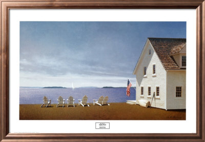 Summer Retreat Framed Print Summer Retreat Framed Print
