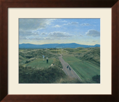 Waterville 12th Hole Framed Print Waterville 12th Hole Framed Print