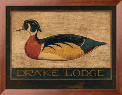 Drake Lodge Framed Print Drake Lodge Framed Print