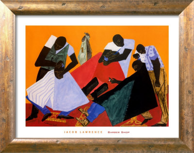 Barber Shop, 1946 Framed Print Barber Shop, 1946 Framed Print