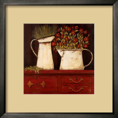 The Red Cupboard Framed Print The Red Cupboard Framed Print