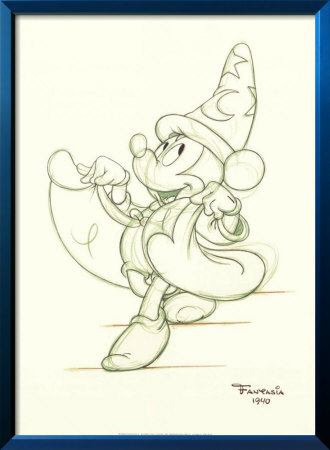 Sorcerer Mickey Framed Print Sorcerer Mickey Framed Print