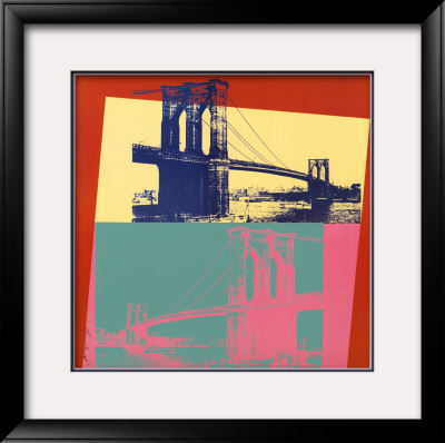 Brooklyn Bridge, 1983 Framed Print Brooklyn Bridge, 1983 Framed Print