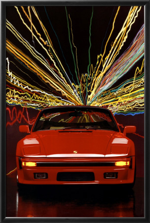 Porsche 911 Slopenose Convertible Framed Poster Porsche 911 Slopenose Convertible Framed Poster