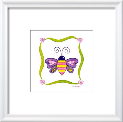 Lovebugs, Bee Framed Print Lovebugs, Bee Framed Print