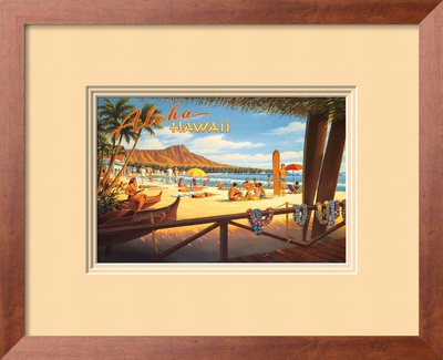 Aloha Hawaii Framed Print Aloha Hawaii Framed Print