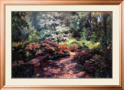 Cobblestone Walk Framed Print Cobblestone Walk Framed Print