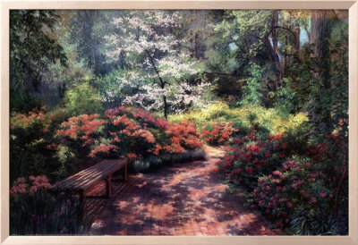 Cobblestone Walk Framed Print Cobblestone Walk Framed Print
