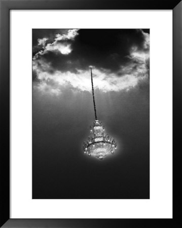 The Chandelier Framed Print The Chandelier Framed Print