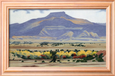 Pedernal, 1942 Framed Print Pedernal, 1942 Framed Print