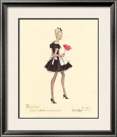 French Maid Framed Print French Maid Framed Print