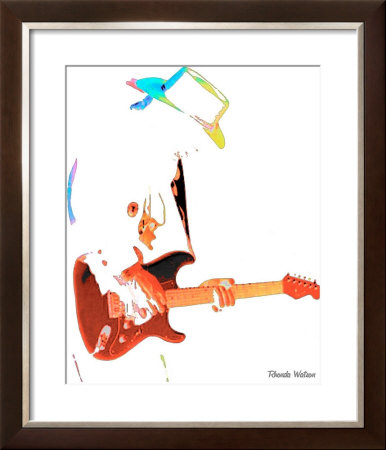 Stevie Ray Framed Print Stevie Ray Framed Print