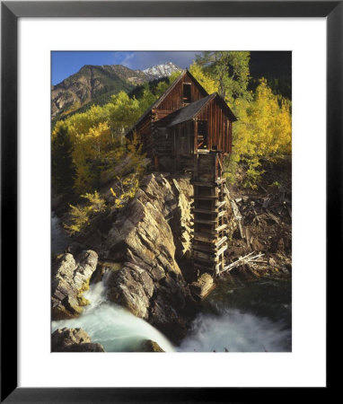 Crystal Mill Framed Print Crystal Mill Framed Print