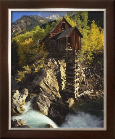 Crystal Mill Framed Print Crystal Mill Framed Print