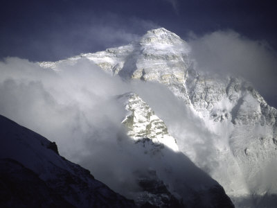 Cloudy Everest Premium Poster Cloudy Everest Premium Poster