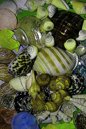 Sea Collage Limited Edition on Canvas Sea Collage Limited Edition on Canvas