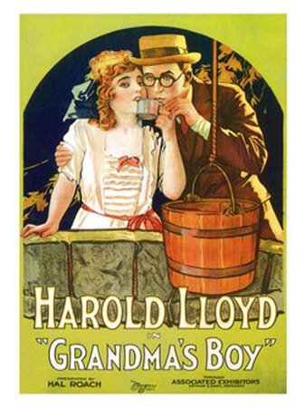 Grandma's Boy - Harold Lloyd Masterprint Grandma's Boy - Harold Lloyd Masterprint