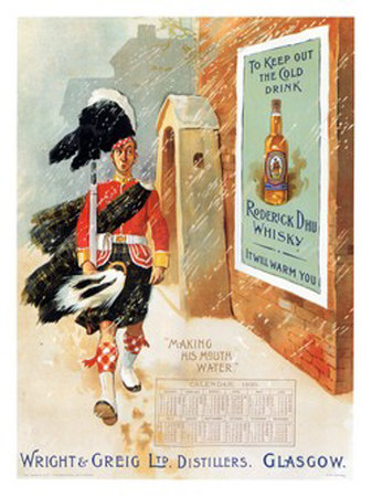 Roderick Dhu Whisky Masterprint Roderick Dhu Whisky Masterprint