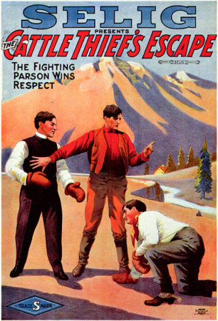 Cattle Thief's Escape Masterprint Cattle Thief's Escape Masterprint