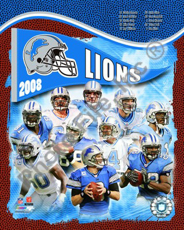 2008 Detroit Lions Photograph 2008 Detroit Lions Photograph