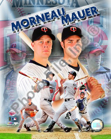 Joe Mauer & Justin Morneau Photograph Joe Mauer & Justin Morneau Photograph