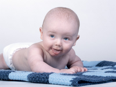 Baby Making Face Photographic Print Baby Making Face Photographic Print