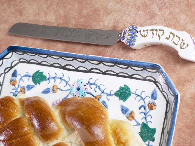 Preparing a Challah Plate Photographic Print Preparing a Challah Plate Photographic Print
