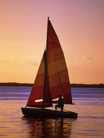 Sailboat at Sunset Other Sailboat at Sunset Other