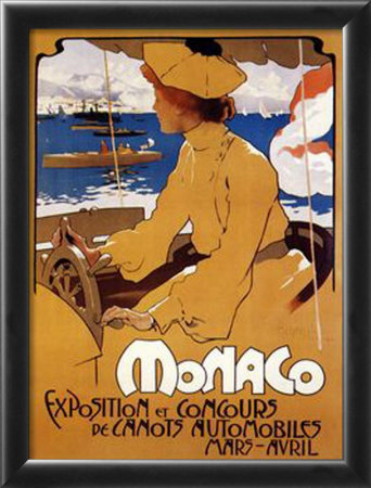 Monaco Framed Print Monaco Framed Print