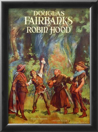 Robin Hood - Douglas Fairbanks Framed Print Robin Hood - Douglas Fairbanks Framed Print